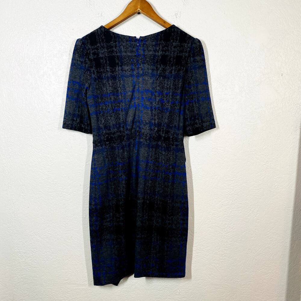 Betsey Johnson Y2K Knit Faux Wrap Dress Half Sleeve Retro Scoop Neck - 6 - Picture 10 of 10